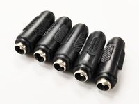 Dual DC 5.5x2.1mm Female jack CCTV Power Adapter Connector 5.5/2.1 Coupler Adapter/20pcs