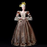 캐주얼 드레스 Steampunk 빅토리아 골동품 드레스 르네상스 의류 역사적인 여성 중세 가운 무대 극장 의상