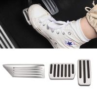 New Car Foot Pedal Pads Covers For Tesla Model 3 Y Auto Accessories Aluminum Alloy Accelerator Brake Rest Pedal Three