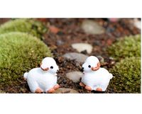 Figuras de dibujos animados Mini toppers de pastel Microlandschaft Toys para ni￱os
