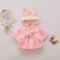 Jacken Kinder Kleidung Säugling Herbst und Winter Baumwolle-gepolsterte Kleidung Mädchen Frühling Wolle Pullover Mantel Kleine Mäntel
