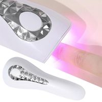 Nail Dryers Not Black Hands Quick- drying Handheld 18W LED Dr...