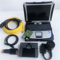 För BMW Icom A2 + B + C 3 i 1 Diagnostiskt programmeringsverktyg med CF-19 bärbar dator 4GB 2021.12V 1TB HDD Expertläge för BMW Auto Scanner
