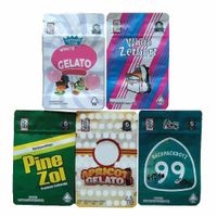 3.5g Rucksackboys Mylar Bag leerer medizinischer Reißverschluss Retail-Verpackung Bites Bags-Paket DHL