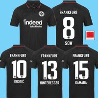 21/22 Eintracht Frankfurt Futebol Jerseys Die Adler Silva Silva Kostic Jovic Camisa 2021 2022 Hasebe Kamada Hinteregger Ndicka Homens Crianças