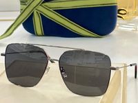Óculos de sol de verão para homens mulheres 1053 estilo anti-ultravioleta placa retro quadrado quadro completo moda óculos aleatório caixa