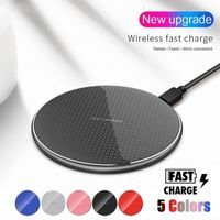 10W Qi Fast Charger USB Quick Wireless Charging Pad for Sams...