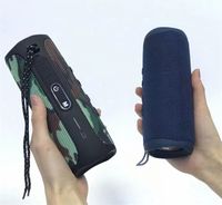 JHL-5 Mini altavoz inalámbrico Bluetooth Portátil Audio deportivo al aire libre Doble Bunch Hociners con caja de venta al por menor