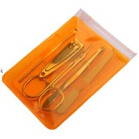 Professional Manicure Set Nail Clippers Scissors Cleaning Tool Kit Party Favor Promotion Souvenir Gift RRE12847