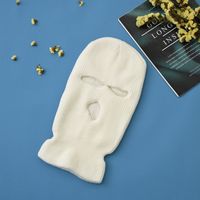 3-Loch-Strick-Nähen im Freien Full Face Cover Beanie / Schädelkappen Thermo-Skimaske Eine Größe passt für Männer für Männer