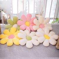 50 cm Şeker Renk Papatya Çiçek Peluş Yastık Oyuncak Yumuşak Karikatür Bitki Dolması Bebek Sandalye Yastık Kanepe Çocuk Severler Doğum Günü Hediyeleri
