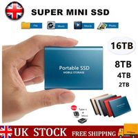 Discos rígidos externos Mini SSD12T 8TB 6TB 4TB 2TB 1TB Mobile Solid State Notebook Drive