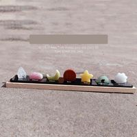 Decorative Objects & Figurines Mirror Of The Sky Natural Crystal Clouds Raindrop Snow Rainbow Carved 7 Phenomenon Stars Moon Gemstone Box Ho