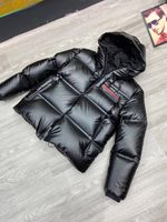 Men' s classic red letter decoration down jacket winter ...