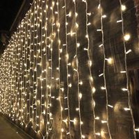 Luces de Cadena Luces de Carámbano Luz de Hadas para Fiesta de Boda/Navidad/Halloween/Telones de Fiesta armario