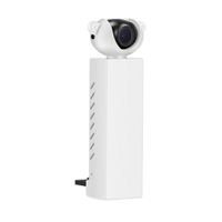 Mini Pocket 1080p HD WiFi-kamera med 360 grader PTZ Tiny Camera H.264 / H.265 Tryck videoström för OnVIF Live Video Monitoring av RTSP-protokoll utan batteri inbyggd