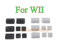 Reemplazo de almohadillas de caucho conductor de alta calidad para los botones de la consola Wii