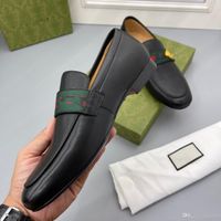 G1 man schoen lederen heren designer jurk Oxford schoenen voor mannen luxe zwart bruin pakken schoen zomer dagelijkse veter-up volwassen puntige teen A2