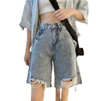 pantalones cortos rotos mujer