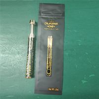 California Honey одноразовый Vape Pen e Cigarettes Starter Kit Перезаряжаемые 400 мАч Батарея 0.8 мл Пустой толстый масляный керамический катушка картриджей упаковочный испаритель