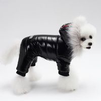 Dog Apparel Thickened Winter Snow Cotton Clothes Pet Coat Wa...