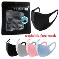 Boca máscara gelo lavável gelo respirável pm2.5 respirador máscara facial anti-bacteriana reutilizante anti dust névoa anti-poluição boca A44