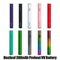Authentic Dazzleaf 380mAh Preheat VV Battery Variable Voltage Vape Pen For 510 Thread Thick Oil Cartridgea21a49