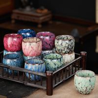 Mugs Japanese Retro High-end Ceramic Coffee Fashionable Creative Light Luxury High-value Tea Cups Water Christmas