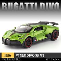 1:32 Échelle Alliage Métal Super Sports Voiture de Sports pour Bugatti Divo Modèle Tirez sur les jouets SoundLight Toys Véhicule