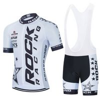 Rock Racing Shorts Set Ropa Ciclismo Hommes MTB Uniformes Vélo Été Vélo Maillot Vêtements de fond