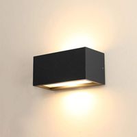 Smart lámpara de techo lámpara de pared lámpara exterior antracita LED puerta principal lámpara regulable