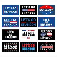 New Let's Go Brandon 2024 Trump Electoral Flag FJB Banderas presidenciales de doble cara 150 * 90 cm 3x5 FT al por mayor