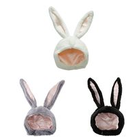 Cosplay Rabbit Props Costume Women Bunny Hat Cap Girl Party Style 211119
