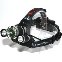 Ljus Fast Focus Bländningsljus LED Cykel T6 Lithium Batteri Natt Fiske Jakt Laddning Ridlampor