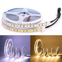 Led Strip Light 12V Flexible Tape With DC Connector Waterproof 60/120 Stripe Ribbon String Home Decoration Strips