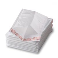 Gift Wrap 50pcs Bubble Mailers Pink Poly Mailer Self Seal Padded Envelopes Bags White Packaging Envelope For Book