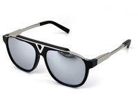 Классические мужчины Солнцезащитные очки Плита квадратная рамка 0936 Простые и элегантные ретро-дизайн модные очки открытый UV400 поклонение защитному очкам