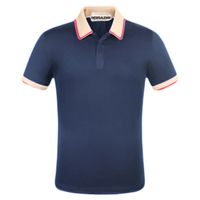 Yaz Erkek Stylist Polo Gömlek Lüks İtalya erkek Tasarımcı Giysi Kısa Kollu Rahat Moda Erkekler T Gömlek Boyutu M-3XL