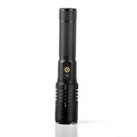Rechargeable LED Torches 6000 Lumens Super Bright Tactical Flashlights with 26650 Batteries Zoomable 30W 5V Waterproof Handheld Flashlight for Emergency Fishing