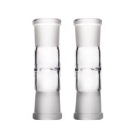 2 adet / paket Osgree Sigara Aksesuarları Arizer Aşırı Q, V-Tower Cyclone Bowl Aromaterapi Çanak Dirsek Adaptörü Mini Kırbaç Ağızlık Buzlu Cam Balon