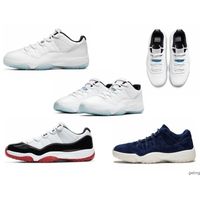 Compre al por mayor Retro 11 Bajo Blanco Negro Azul de bajo precio \u0026 de  calidad con envío gratuito | Es.DHgate