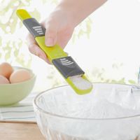 Измерительные инструменты Регулируемая шкала Двойная кухонная кухня Творческая дозирующая ложка