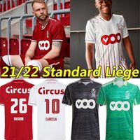2021 2022 Standard Liège Soccer Jerseys 21/22 Lestienne Amallah R.Standard de Liege Vanheusden Laifis Gaskin Carcanella Camicie da calcio Uomo Uniformi