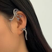 Boucles d'oreilles millésibles vintage punk serpent boucles d'oreilles pour femmes filles hip hop rocher bijoux médusa forme gothique