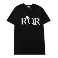 21ss Yeni Erkek Stylist T Gömlek Erkekler S Giyim 3D Yaz Tshirt Hip-Hop Kadın S Kısa Kollu Luxurys Tasarımcı Giysi Lady Rahat Tee