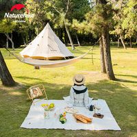 Naturehike portátil algodão pano de piquenique ao ar livre passeio camping camping mat-canvas piqueniques tapete novo A26