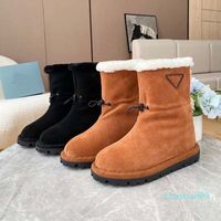 2021 High- end quality Boots Winter Fashion Warm Ankle Snow B...