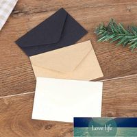 Gift Wrap 20 Stks Klassieke Wit Zwart Kraft Blanco Mini Papier Venster Enveloppen Bruiloft Uitnodiging Envelop Envelope1 Fabriek Prijs Expert Design Quality Nieuwste