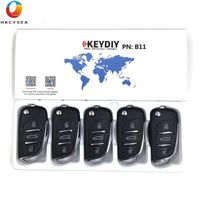 HKCYSEA 5/10 / 15PCS 11 Pulsante Remote KeyDiy Serie B per URG200 -X2 900 200 Mini KD Programmatore chiave