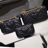 Dicky0750 Handbags genuine leather shoulder bag fashion hear...
